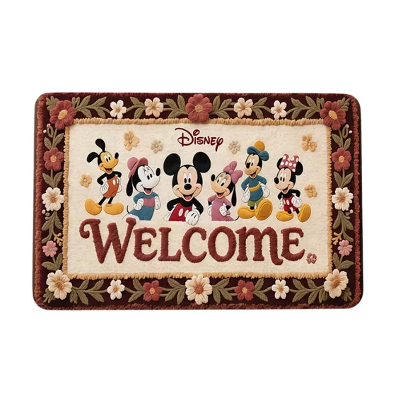 Stredná Disney „Welcome“ rohožka a kúpeľňová podložka – 50 x 80 cm JX7640161-80