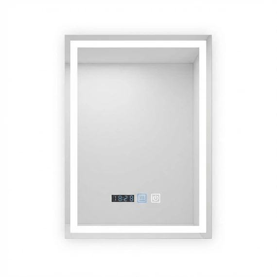 Moderné LED kúpeľňové zrkadlo – Inteligentné osvetlenie a funkcia odmlžovania QY10808225