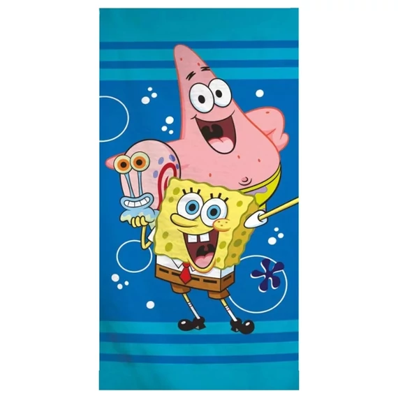 Kúpeľný uterák SpongeBob, plážový uterák 70 × 140 cm AYM451168