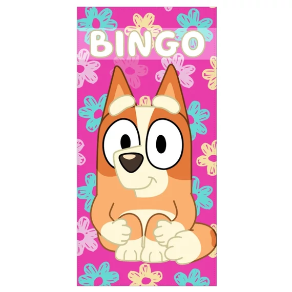 Plážová osuška Bluey Bingo, 70 × 140 cm EMM5247044