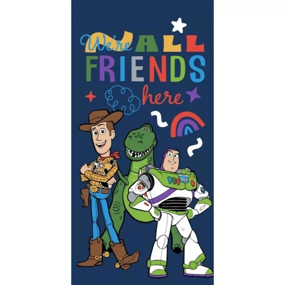 Plážová osuška a kúpeľná osuška Disney Toy Story „We're All Friends Here“ AYM451106