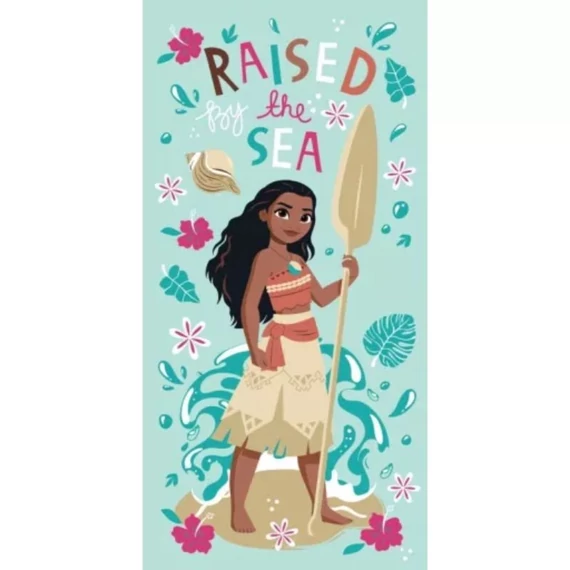 Disney Vaiana „Raised by the Sea“ Plážová osuška a kúpeľňová osuška AYM451144