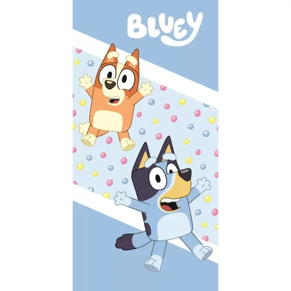 Bluey a Bingo Veselá skákacie plážová osuška a kúpeľná osuška BRM022898