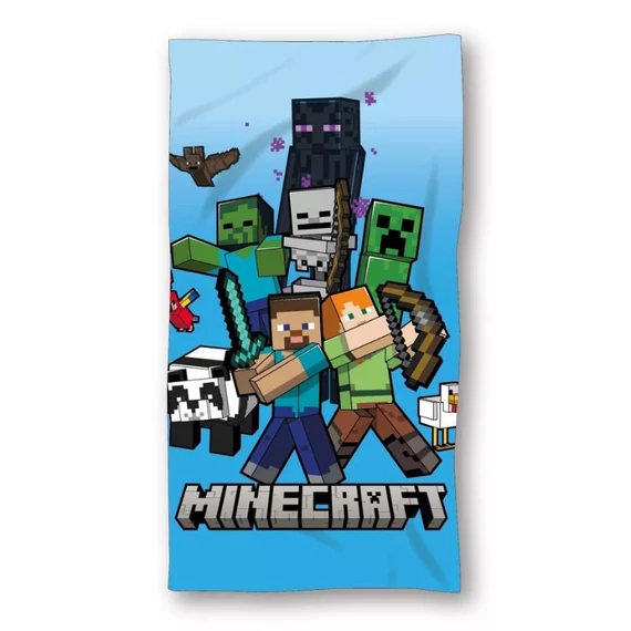 Plážová osuška a kúpeľná osuška s postavičkami z Minecraftu FML339663