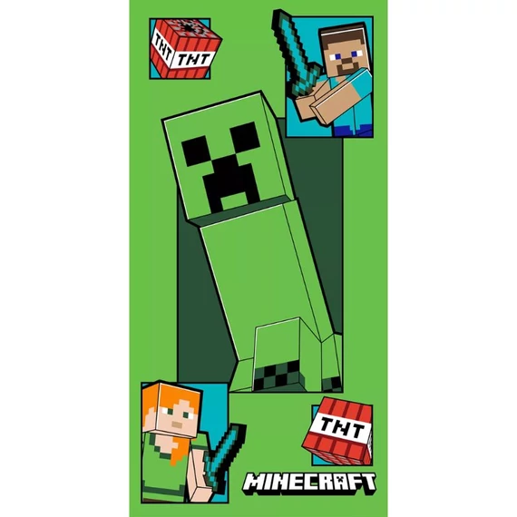 Plážová osuška a kúpeľňová osuška Minecraft Adventure JFK041598