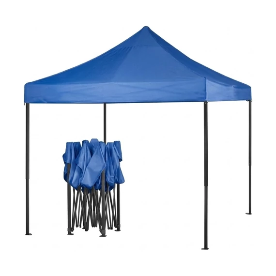 3 × 4,5 m skladací záhradný pavilón – modrý HM-8005-K
