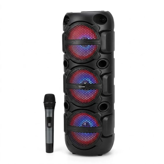 Párty reproduktor s mikrofónom (30 W) CS-8309