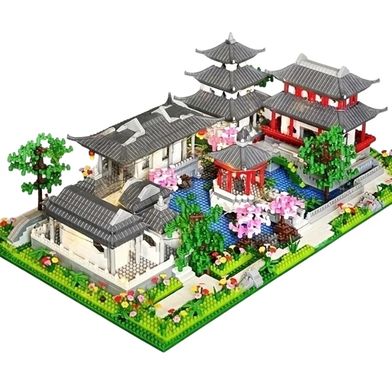 Mini stavebnicová sada čínskej záhrady v Suzhou 5VM8W5907K