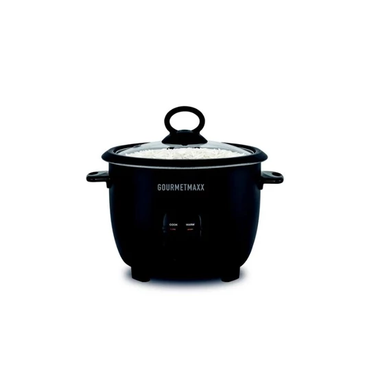 GOURMETmaxx Rýchlovarná kanvica a parník so skleneným vekom – 400 W, 1 liter DS19178