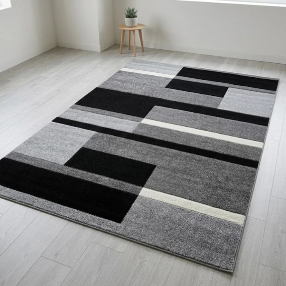 Koberec z kolekcie Carnaval 200 x 290 cm – Šedá geometria 04738A