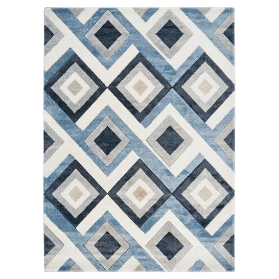 Koberec Franco collection 200 x 290 cm – biely, sivý, modrý 0B2404