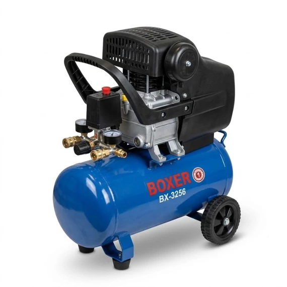 BOXER Olejový vzduchový kompresor – 30 litrov, 2,5 HP BX-3256
