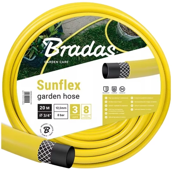Bradas Sunflex trojvrstvová záhradná hadica 20 metrov 1K073532Q