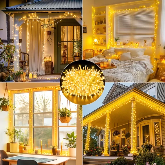 Vonkajšia LED girlanda 12 m, 100 LED, teplá biela VM4342280