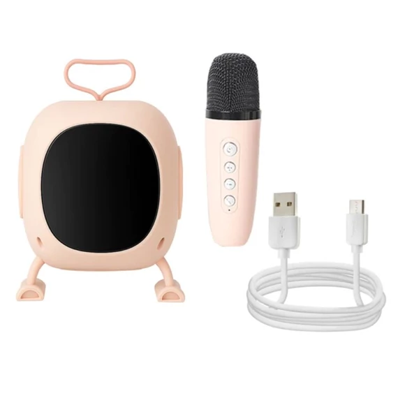 Bluetooth karaoke reproduktor s mikrofónom a RGB osvetlením 27500