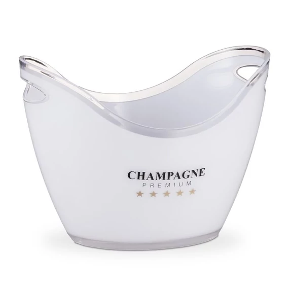 Prémiový biely chladič na šampanské K1M36363G7