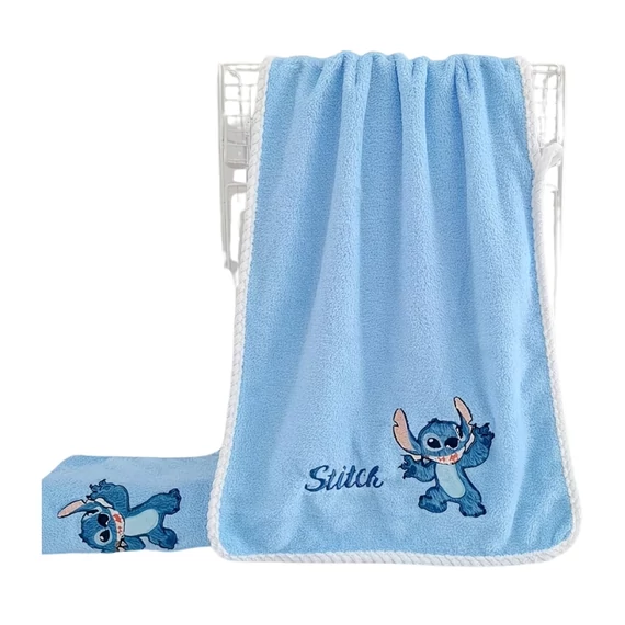 Disney Stitch 2-dielna sada osušiek – Svetlo modrá 6KM8050325