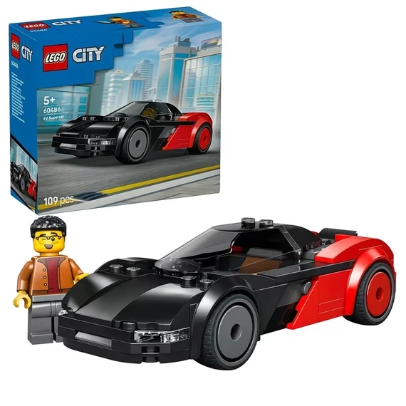 LEGO City elektrické superauto stavebnice 109 dielov V2M913G666