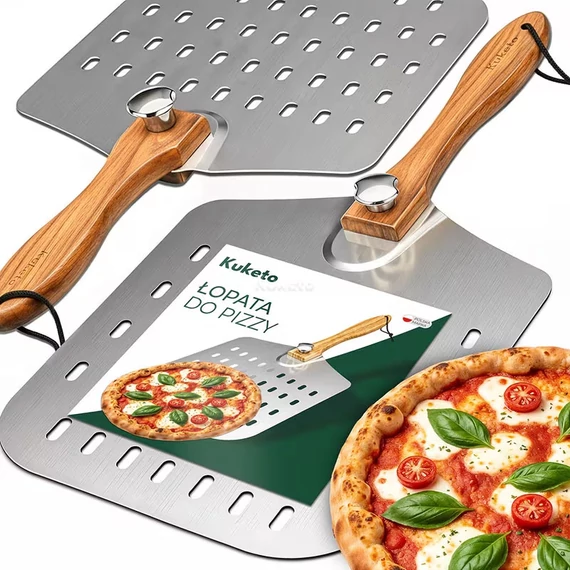 KUKETO lopatka na pizzu s drevenou rukoväťou 1WGQ303V2