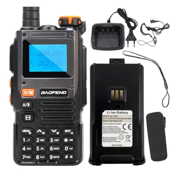 Vysielačka Baofeng UV-K61 Pro s dosahom 30 km 00014679