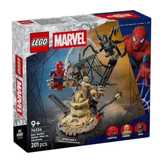 LEGO Marvel Bitka Spider-Mana proti Sandmanovi V2M6V3164X