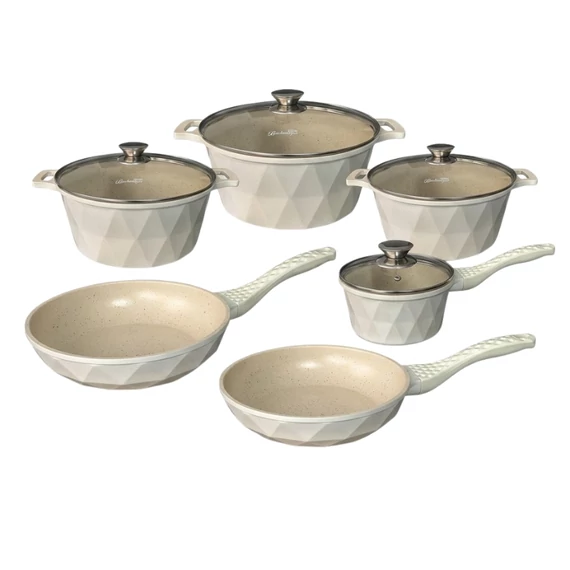 Bachmayer Home BM-7316 10-dielna sada riadu Diamond – krémová BM-7316