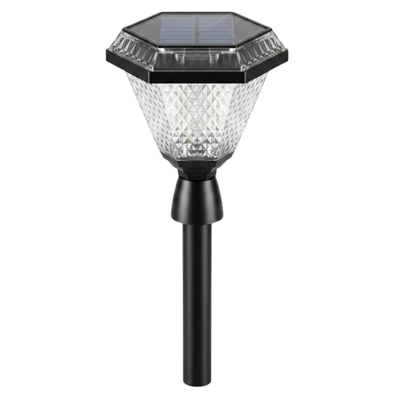 Solárna záhradná LED lampa na zapichnutie KE-1124