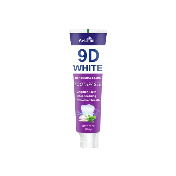 Welsunde 9D WHITE remineralizačná a bieliaca zubná pasta – 100 g LH3831807