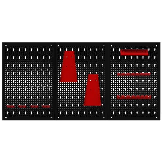 Kraft&Dele kovový nástenný panel na náradie 120x60 cm KD11895
