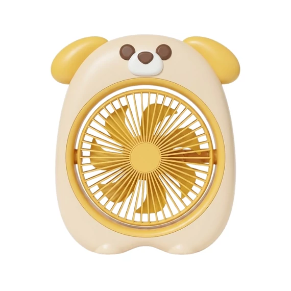 MINI FAN – Roztomilý stolný USB ventilátor v tvare medvedíka DD8174