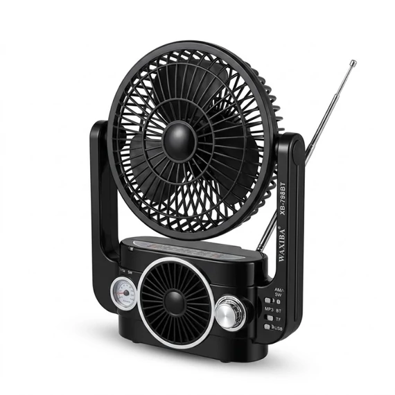 WAXIBA 4 v 1 Multifunkčný prenosný ventilátor XB-798BT