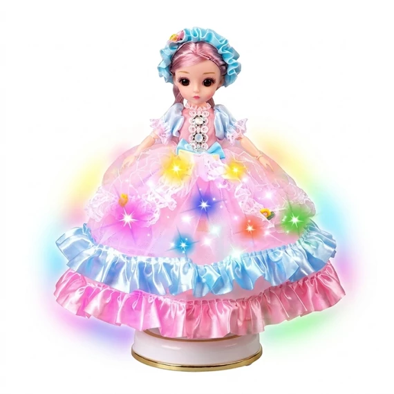 Princess Colorful Light Doll – Svietiaca princezná PCL-01D