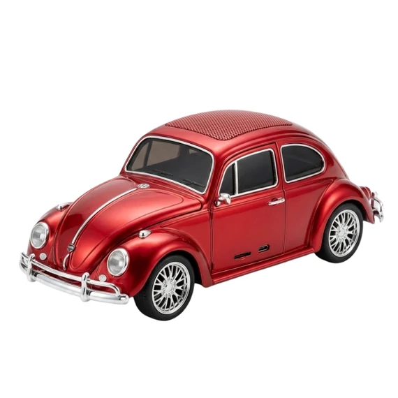 WSTER Music Car Speaker – Retro reproduktor v štýle Beetle s Bluetooth WS-1939