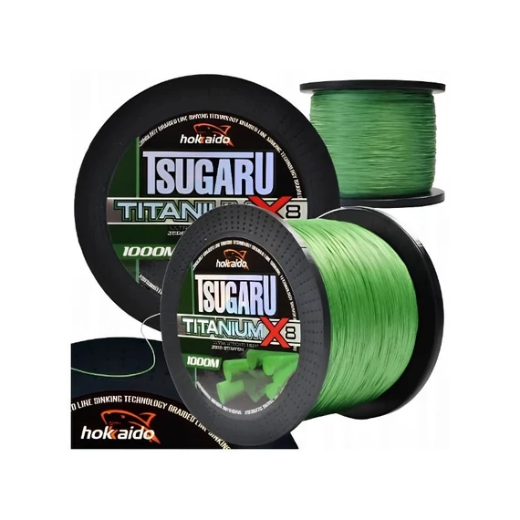 Hokkaido Titanum X8 splietaná šnúra 0,20 mm 34,2 kg 1000 m W21020-20