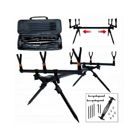 Hokkaido rod pod stojan na kaprový rybolov pre rybárske prúty W26017