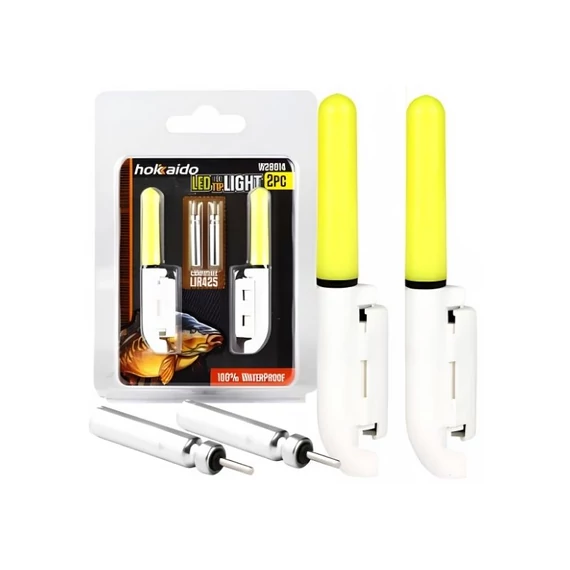2 ks LED signalizátor záberu na háčik Hokkaido W28014
