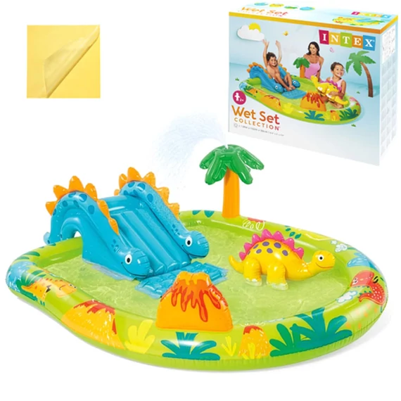 INTEX 57166NP nafukovací detský bazén s motívom dinosaurov 00027003