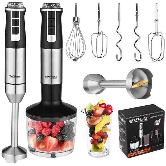 Kraft&Dele ELEKTRICKÝ RUČNÝ MIXÉR + PRÍSLUŠENSTVO KD4110