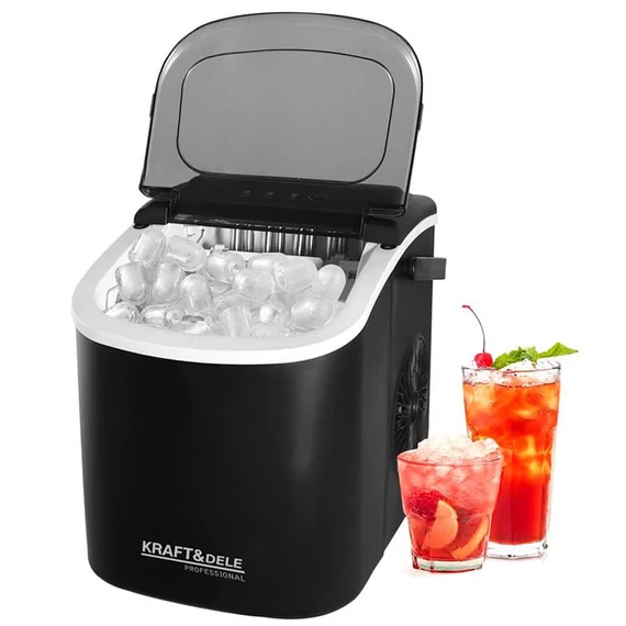 Kraft&Dele VÝROBNÍK ĽADOVÝCH KOCKOV 12 kg/24 h 120 W 1,2 l KD4124