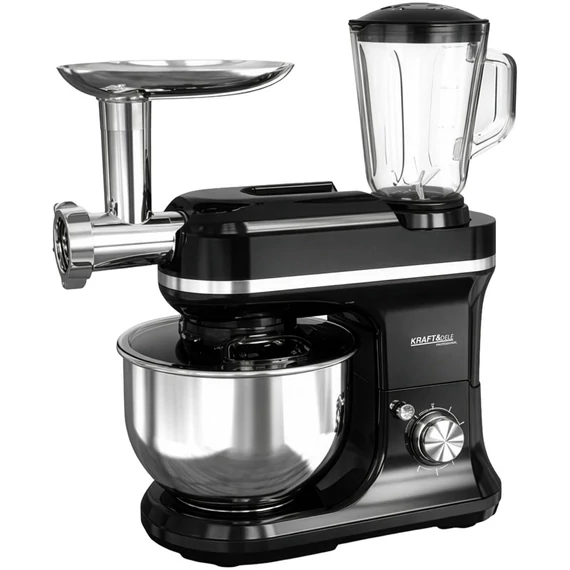 Kuchynský robot Kraft&Dele čierny 3000 W, 5 l KD4227