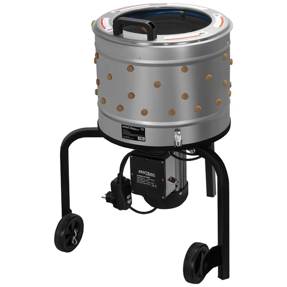 Kraft&Dele  stroj na oškrabávanie hydiny 550 W 400 mm KD4350