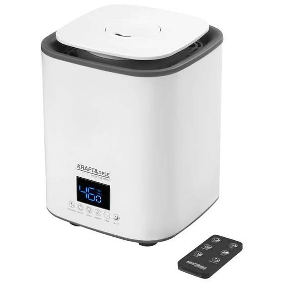 Kraft&Dele Ultrazvukový zvlhčovač vzduchu s diaľkovým ovládaním 3,1 litra 30 W KD4356