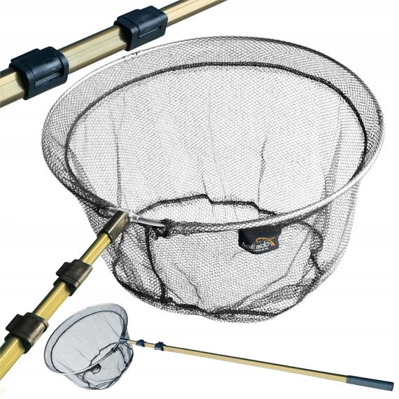 Hokkaido 330 cm teleskopická podberáková sieť – 50 cm košík W14020