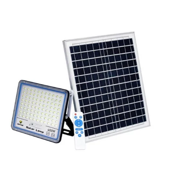 Solárna LED lampa Jortan s diaľkovým ovládaním 400W JTBS400W