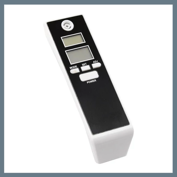 Digitálny alkohol tester – čierny/biely 01901