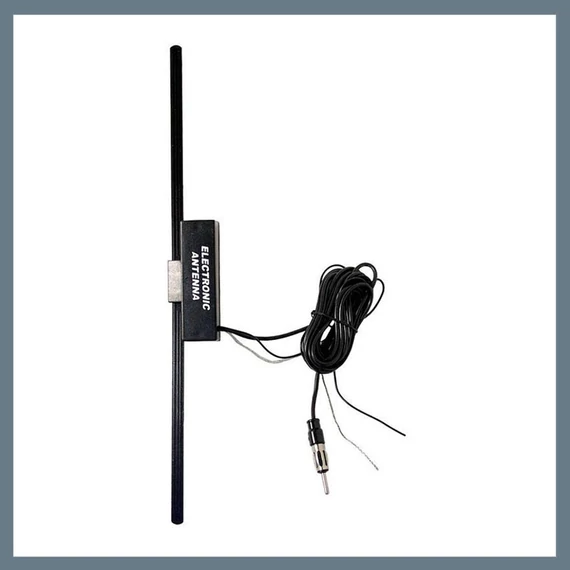 Elektronická anténa do auta – samolepiaca, 12 V 03140