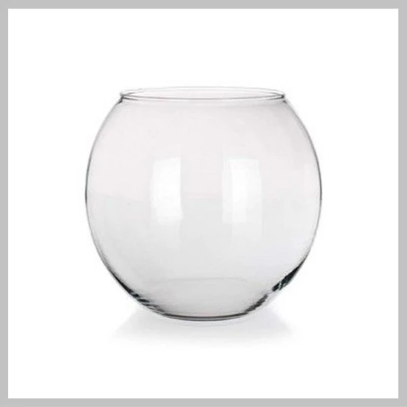 Váza GLOBE, 21,5 cm, číre sklo 1830010
