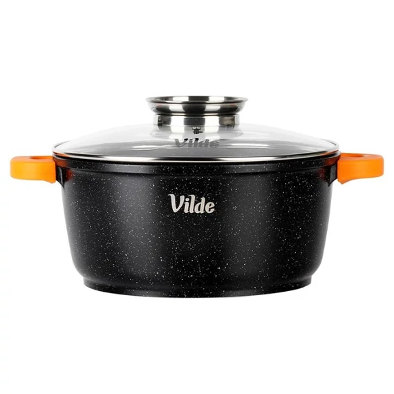 Vilde TERRUNA AROMA granitový hrniec so sklenenou pokrievkou 24 cm 4 l 199105