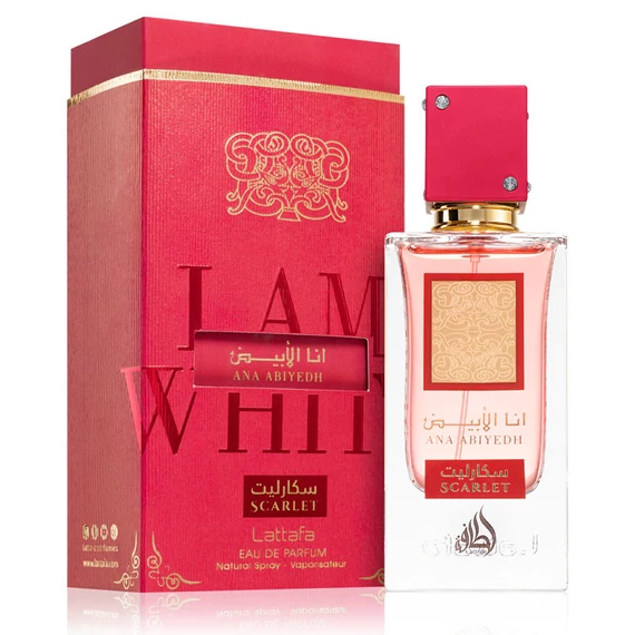 Lattafa Ana Abiyedh Scarlet parfémová voda unisex 60 ml 2074637