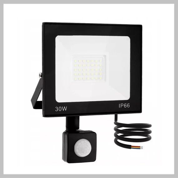 30W LED reflektor s pohybovým senzorom - bodové svetlo